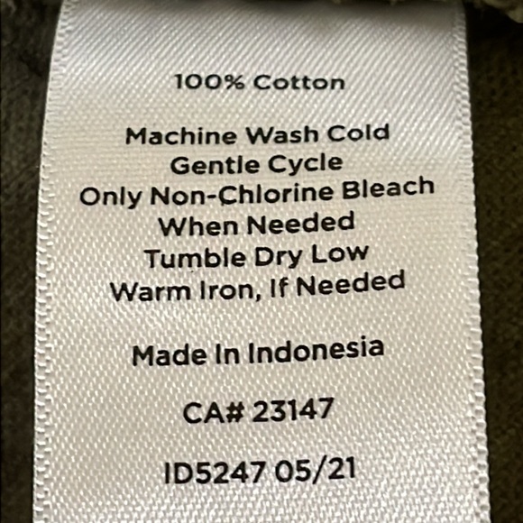 Talbots Women’s Dark Green Corduroy 100% Cotton Size 10 Skirt with Pockets - Picture 10 of 10